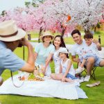 Khu picnic gắn kết gia đình tại vườn Nhật Vinhomes Smart City