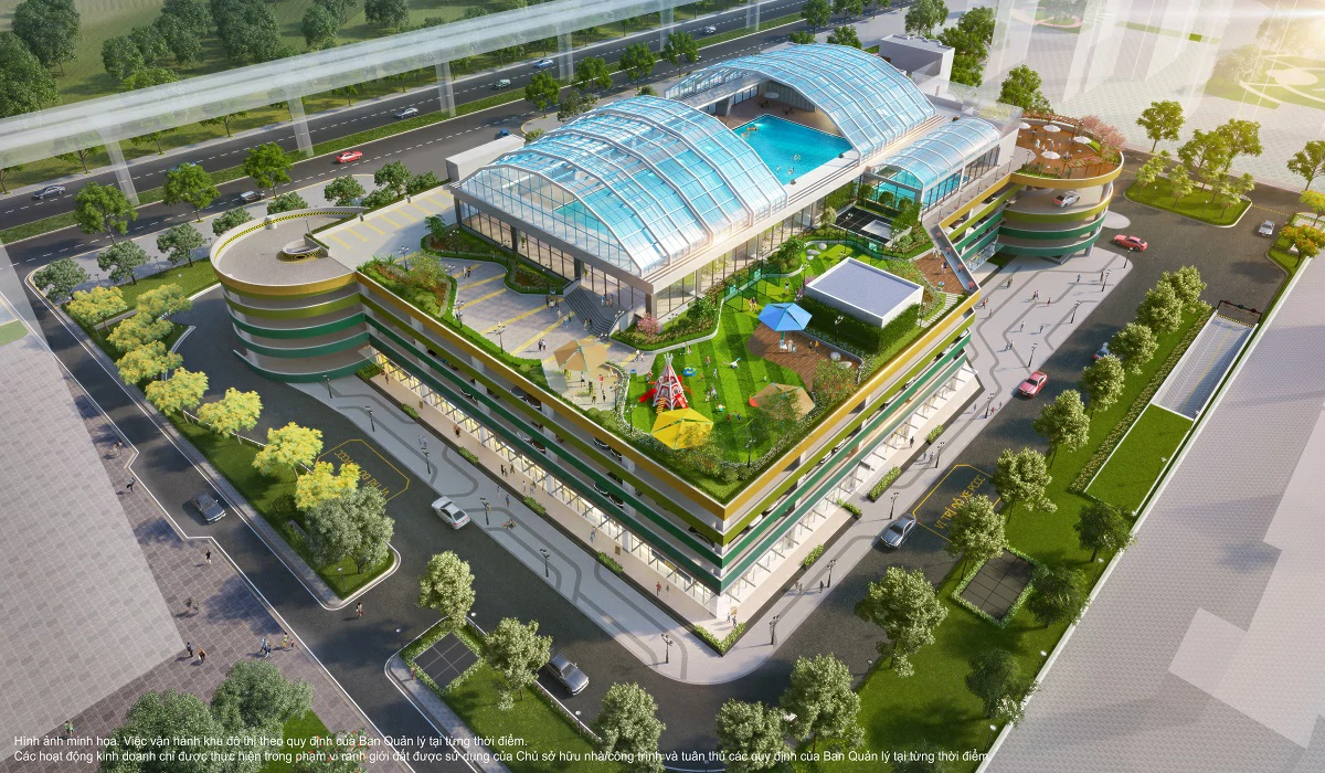 Bể bơi tại Ocean View Vinhomes Smart City